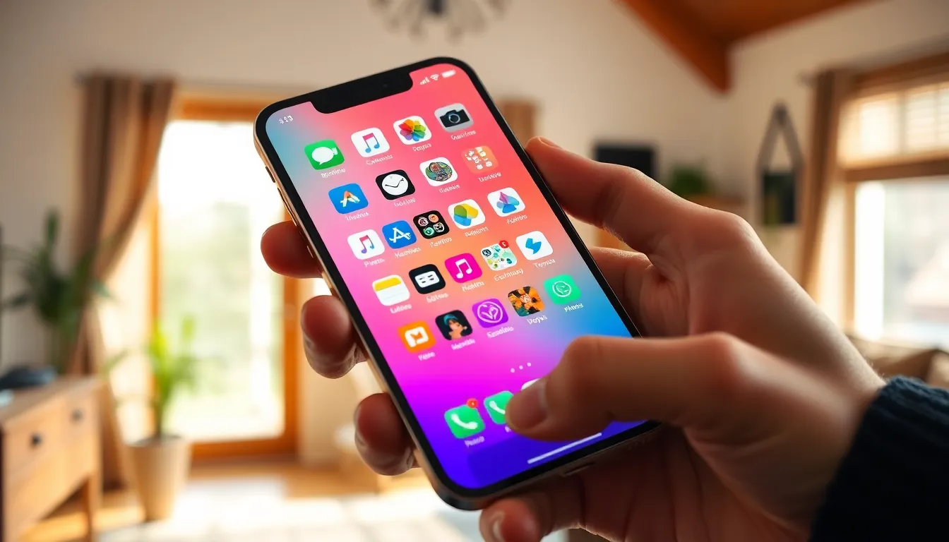how to put apps back on home screen iphone